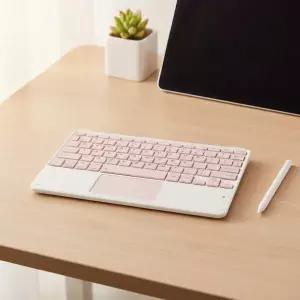 드레스팜 블루투스 터치패드 키보드 휴대용 무선 멀티컬러 10인치