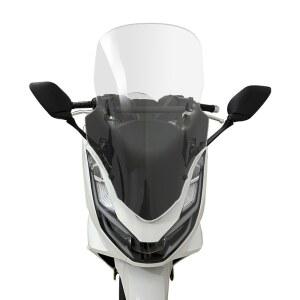 125 미러킷 바람막이 61cm PCX 높이 23년식 스크린 호환 백미러 투명 하이 윈드스크린