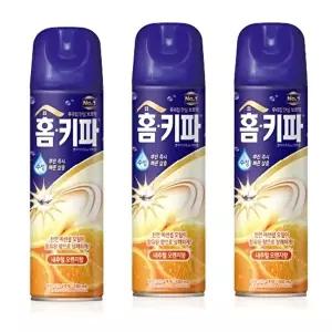 고품질 B홈키파 수성 오렌지향 모기에어졸 3개 모기에어졸 모기약 수성모기약 홈키퍼 WFHU2OX