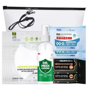 에스피 어린이 위생키트 5호방역용품 뿌리는소독수 뿌리는제 미니제 사은품 판촉 선물세트 손세정 소독제