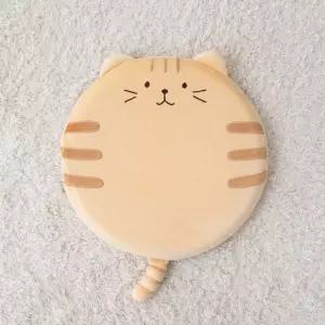 귀여운 고양이 캐릭터 메모리폼 방석 치즈 (40x40) 학생 기능성 어린이 의자 좌식 쿠션 엉덩이보호 쇼파