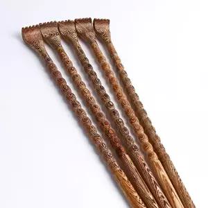 고품질 닭날개 나무로 만든 효자손 놋그릇 소코뚜레 소뚜레 복조리 등긁개 죽비 대나무효자손 목각 WFHW1P