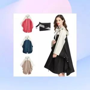 방수 후드 아웃도어 판초 우의 초경량 와이드 우비 성인 캠핑 등산 비옷