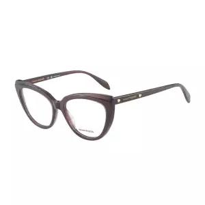 [알렉산더 맥퀸] 명품 안경테 AM0253O 003 캣츠아이 뿔테 여자 안경