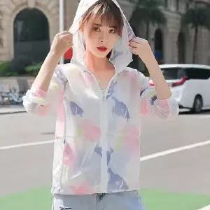 데일리 여성 후드 집업 여름 여자 점퍼 아우터 2색등산바람막이 러닝바람이 바람이 예쁜바람이 자켓