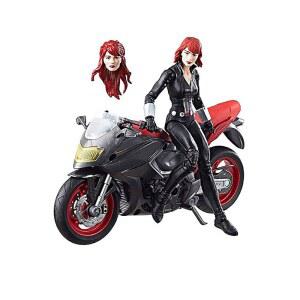 모터사이클이 장착된 시리즈 6인치 블랙 레전드 마블