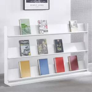 거실 아기 3단전면책장 화이트 1600 벽고정나사 눈높이 도서관 아이 유치원 수납