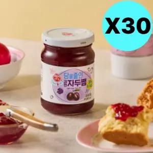오뚜기 당을 줄인 김천 자두 쨈 과일 잼 30개 대용량 BNS