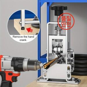 와이어 스트리퍼 수동 도구 1-25mm 케이블 전기 필링 핸드 크랭크 지원 손 드릴과 함께 사용