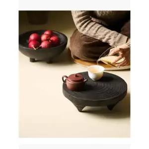 전통 소반 미니 다과상 찻상 폴딩 한식상 접이식 교자상 원목 우드 테이블