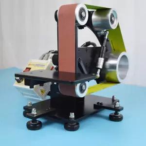 벨트 그라인더 연삭기 전동 머신 사포 미니 소형 목공 칼갈이