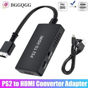 PS2 to HDMI 변환 어댑터 플레이스테이션2 비디오 컨버터 게임 케이블 PC  디스플레이 지원
