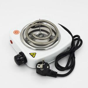 500W 전기 스토브 Shisha 석탄 버너 핫 플레이트 220V 여행 휴대용 요리 커피 히터 EU 플러그