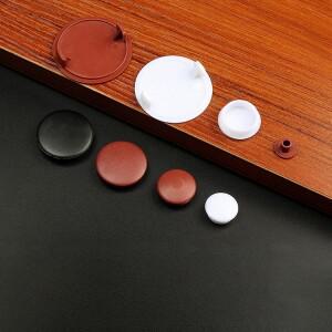 가림막 가벽 공간분리 10Pcs 스냅온 홀 플러그 5mm~40mm 원형 플라스틱 블랭킹 엔드 캡 튜브 파이프 인서트