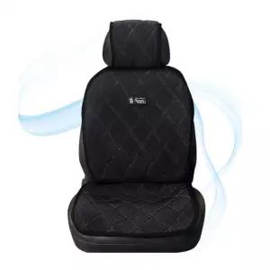 자동차 카시트 방석 자동차시트커버 차량 커버 매쉬 국산 쿨시트 소프트블랙 앞좌석 여름시트