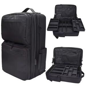 가림막 가벽 공간분리 슬라이딩 대형 화장품 보관 정리 가방 트레이 조정 가능 분배기 파티션 이발사 도구