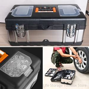 가림막 가벽 공간분리 도구 상자 가방 스테인레스 스텐 스틸 산업용 대형 버킷 보관 금속 정리 대용량공구