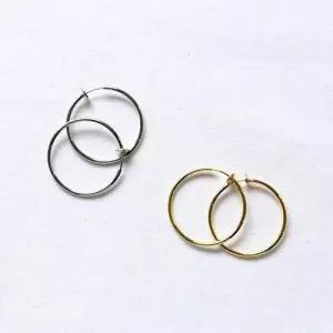 귀찌 미니 귀걸이 경량 링 악세사리 일상용 쥬얼리 WFJFMJI