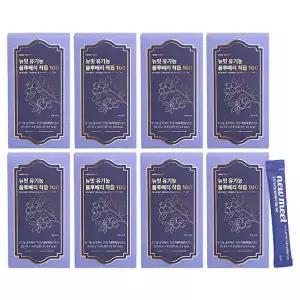 [뉴밋]뉴밋 유기농 블루베리 착즙 100 8박스