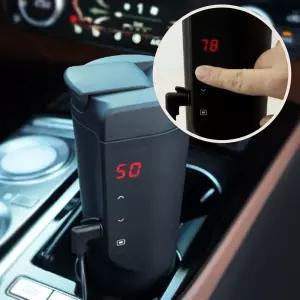 12v 24v 가열 전기텀블러 휴대용 차량용포트 보온 포트