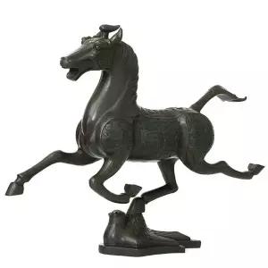 말 조각상 동 거실장 말모형 엔틱 사무실 달리는말