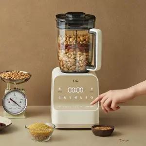 해피콜 파워모터 26000RPM 티타늄 6중 톱니칼날 감압식 초고속 블렌더 믹서기_베이지