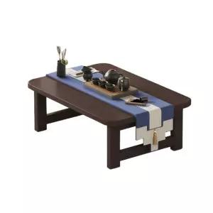 접이식 좌탁 티 작은 테이블 원목상 밥상 대나무 낮은 거실