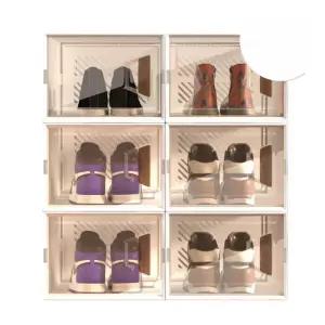신발 실내 신발장 플라스틱 디스플레이 투명한 아티팩트