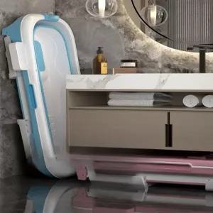 접이식 에어욕조 튜브형 이동식 사우나형 깊은 가정용