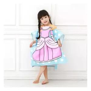 엔비 하트공주 아동 비치가운/비치타월/샤워가운/비치타올