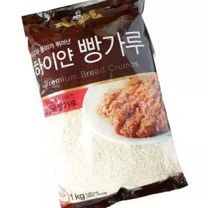 코알라 하이얀빵가루 1kg 6개 돈가스전문점용