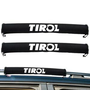 자동차 루프 랙 패션 백 커버 도구 보호 차량용 가로바 거치대 보호대 블랙