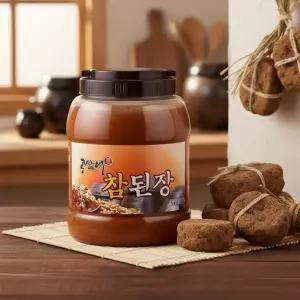 뚝배기 공산애 참된장 3kg 시골 재래식 집된장