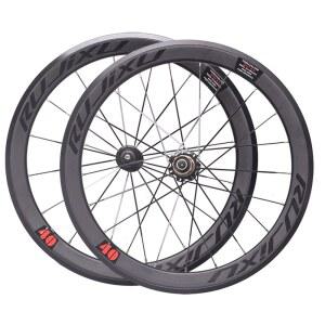 자전거 림 휠셋 전면 후방 휠 S42 406 451 접이식 V 브레이크 허브 디스크 이중 벽 7 11 속도 2 5 베어링 74 100 130MM 135MM