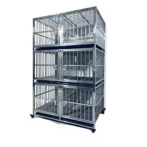 스테인레스 꿀단지 대형견집 케이지 강아지 펫하우스
