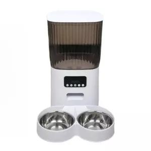 자동급식기 고양이 강아지 반려동물 사료급식기 급식기 2구 카메라