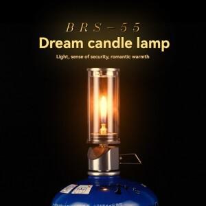 BRS BRS-55 야외 캠핑 가스 캔들 라이트 미니 조명 용품