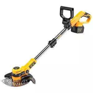 충전식 예초기 경량 잡초 각도 보호가드 42V 소형 잔디용