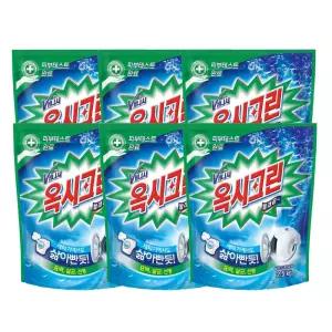 옥시크린 분말 표백제 얼룩제거제 흰옷누런때 2.5kg X 6개