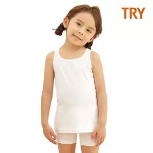 트라이 여아 베이직 민소매 5매입