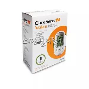 혈당측정기 - 케어센스N 보이스 검사세트 ( 기계 + 검사종이50매 + CareSens N Voice )