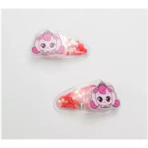 프린센스 캐치!티니핑 시즌 6 헤어핀 하츄 뽀니 사뿐 이크립스 다이아나핑 2개 세트 2705