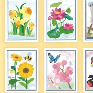 큰그림 쉬운 컬러링북 노인 어르신 색칠공부 꽃 색칠하기 인지프로그램 유아