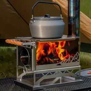 3F 펠렛 난로 불멍 캠핑 화목 펠렛연소기 미니