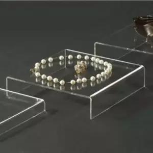 아크릴 상품진열대 소품진열대 ㄷ자 받침대 40