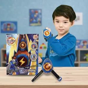 번개맨 썬더너클 코스튬 장난감 모션인식 어린이 라이트 코스프레 역할놀이 변신 소품 사운드