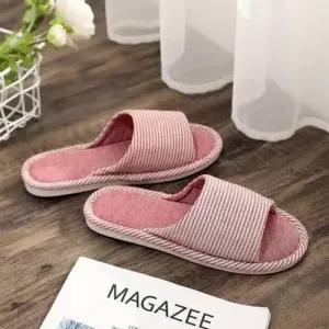 실내 230mm 거실화 슬리퍼 학원 레드 실내슬리퍼 WD8220C