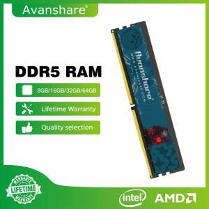 A HARE 램 메모리 DDR5 DDR4 32GB 16GB 8GB 4800MHZ 5600MHZ 6400MHZ 데스크탑 PC 게임용 (킹스톤/ 호환)