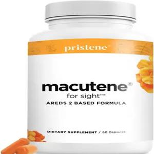 루테인과 제아잔틴이 함유된 마쿠텐 프로텍트 비타민 AREDS 2 포뮬러 (25mg/5mg) 황반 망막 및 시력 지원을