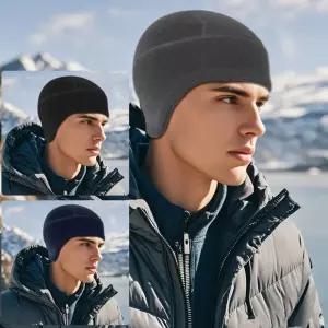 북풍한설 라이 더 딩 판 스컬캡 귀달이비니 모자 겨울비니 플리스 자전거 바이크 폴리스